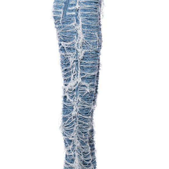 MIZ BOHO Super Distressed Jeans 11 - Picture 4 of 8